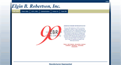 Desktop Screenshot of elginbrobertson.com
