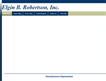 Tablet Screenshot of elginbrobertson.com